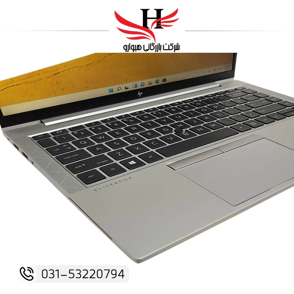 لپ تاپ استوک HP 840 G7 لمسی مدل Core i5 نسل 10 با رم 8GB و هارد 256GB SSD و گرافیک Intel Shared، مناسب کاربری اداری، شرکتی و مدیریتی